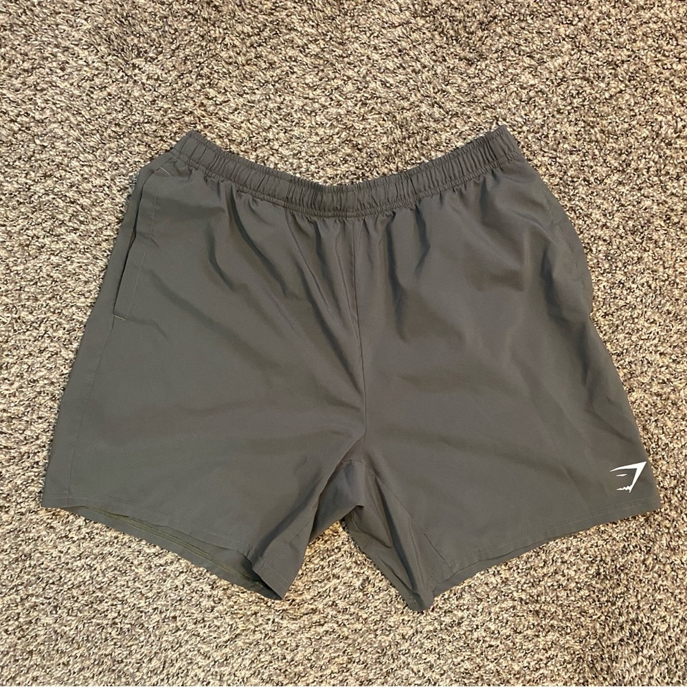 Men’s XL Gymshark Athletic Shorts Olive Green